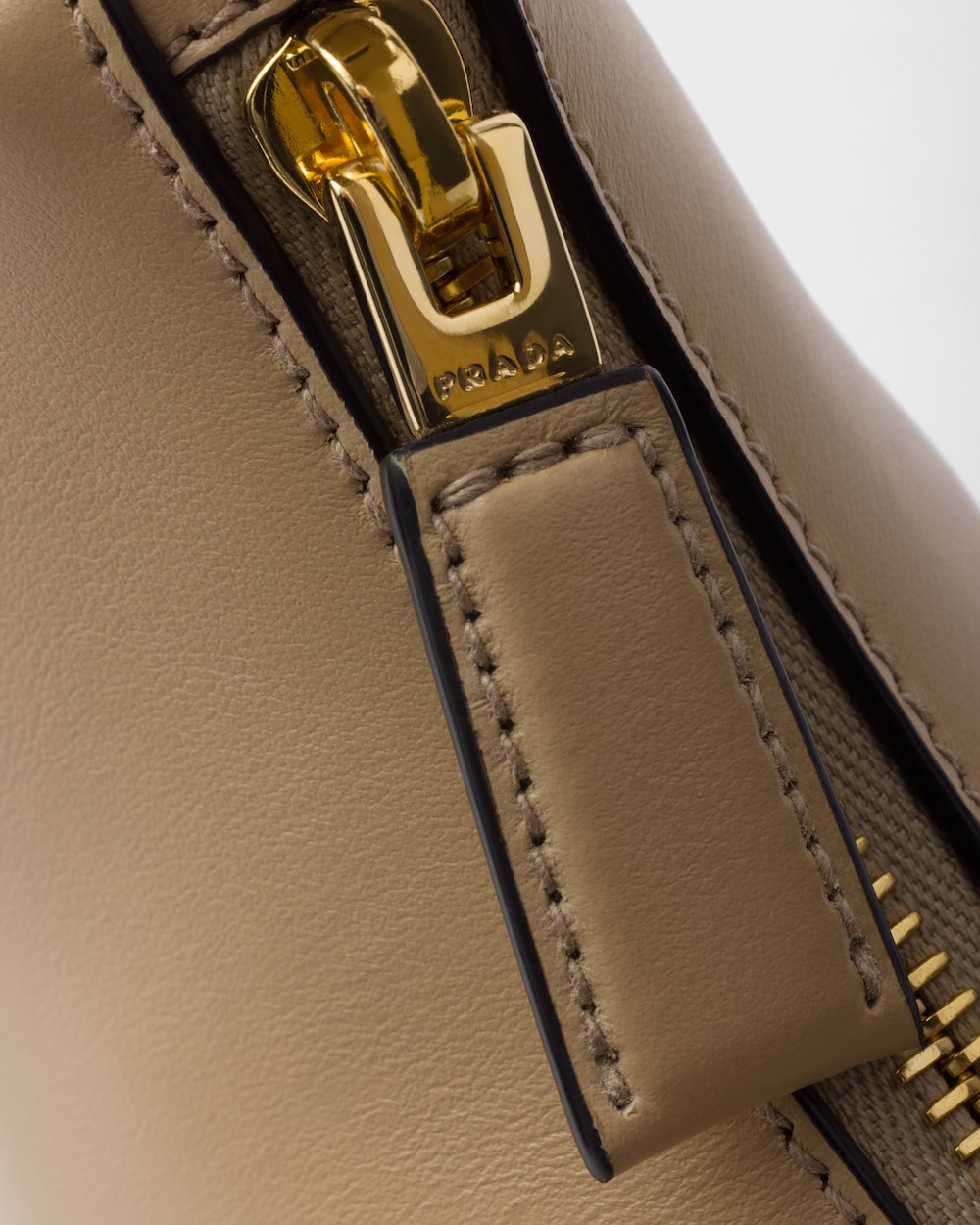 Replicate Prada Arqué Small Leather Shoulder Bag(1:1 replica)