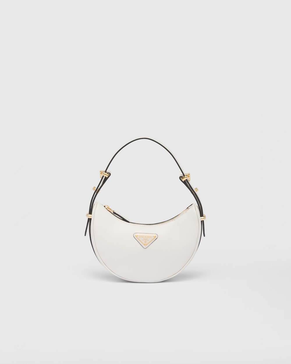 Replicate Prada Arqué Leather Mini Shoulder Bag(1:1 replica)