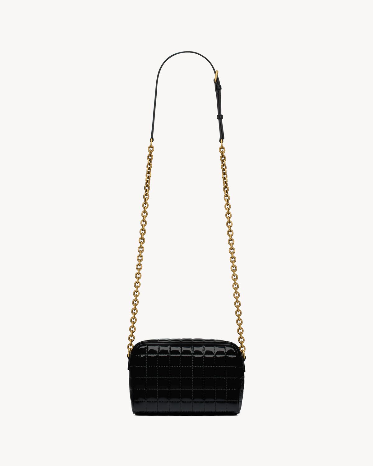Replicate YSL Cassandre Matelassé Carré Camera Bag in Shiny Canvas(1:1 replica)