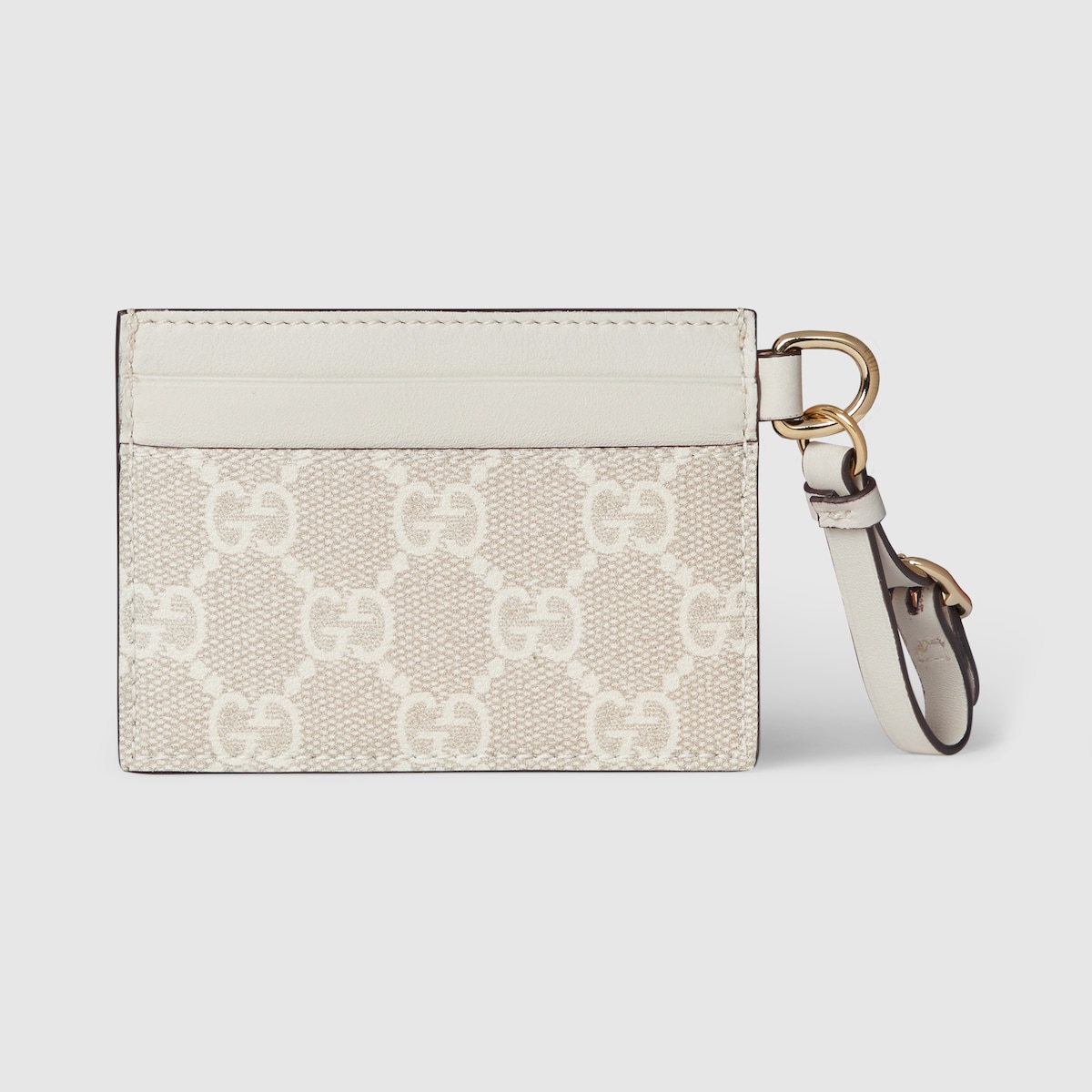 Replicate GG Emblem Card Case With Strap(1:1 replica)
