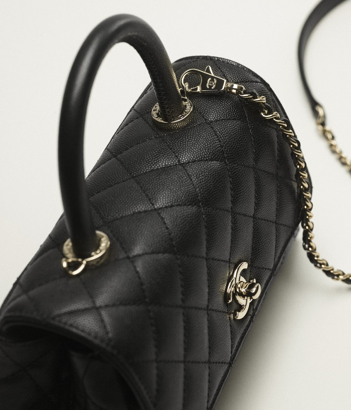 Replicate CHANEL FLAP BAG WITH TOP HANDLE(1:1 replica)