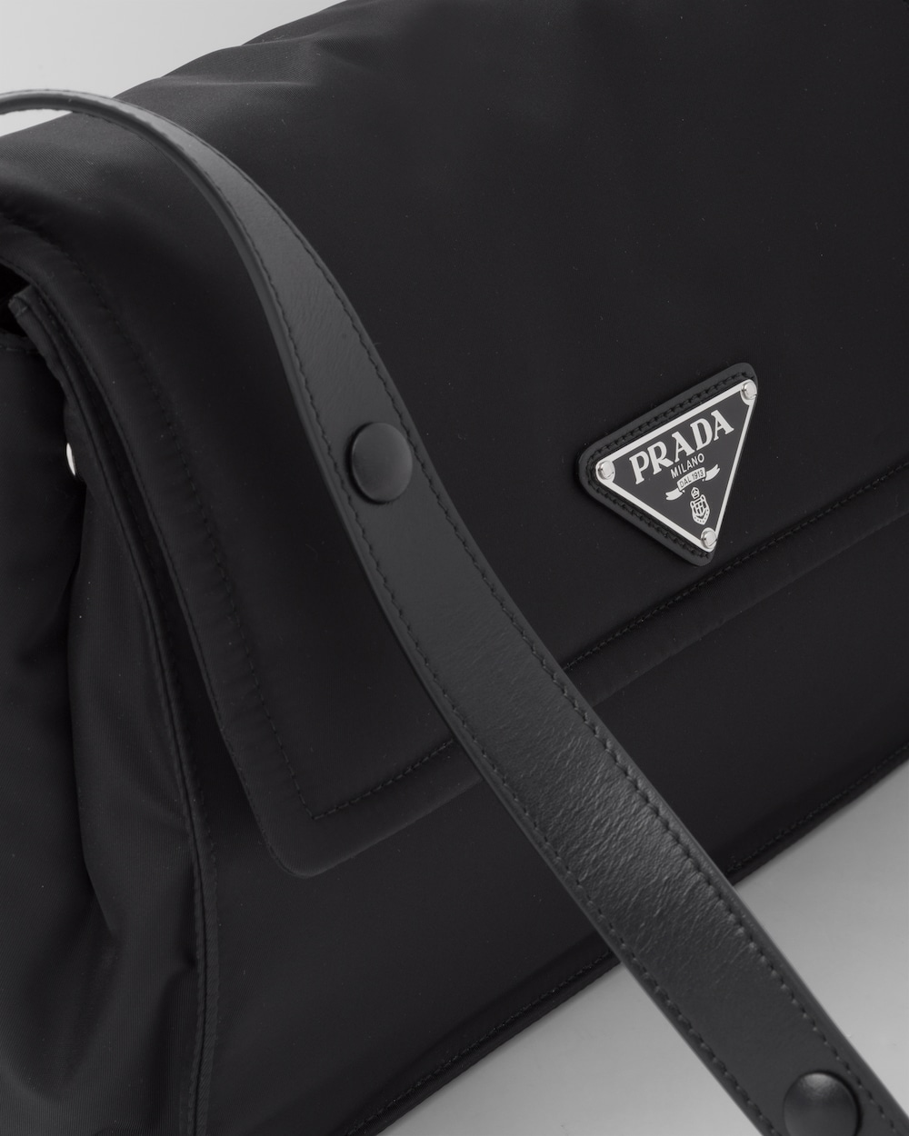 Replicate Medium Padded Re-Nylon Shoulder Bag(1:1 replica)