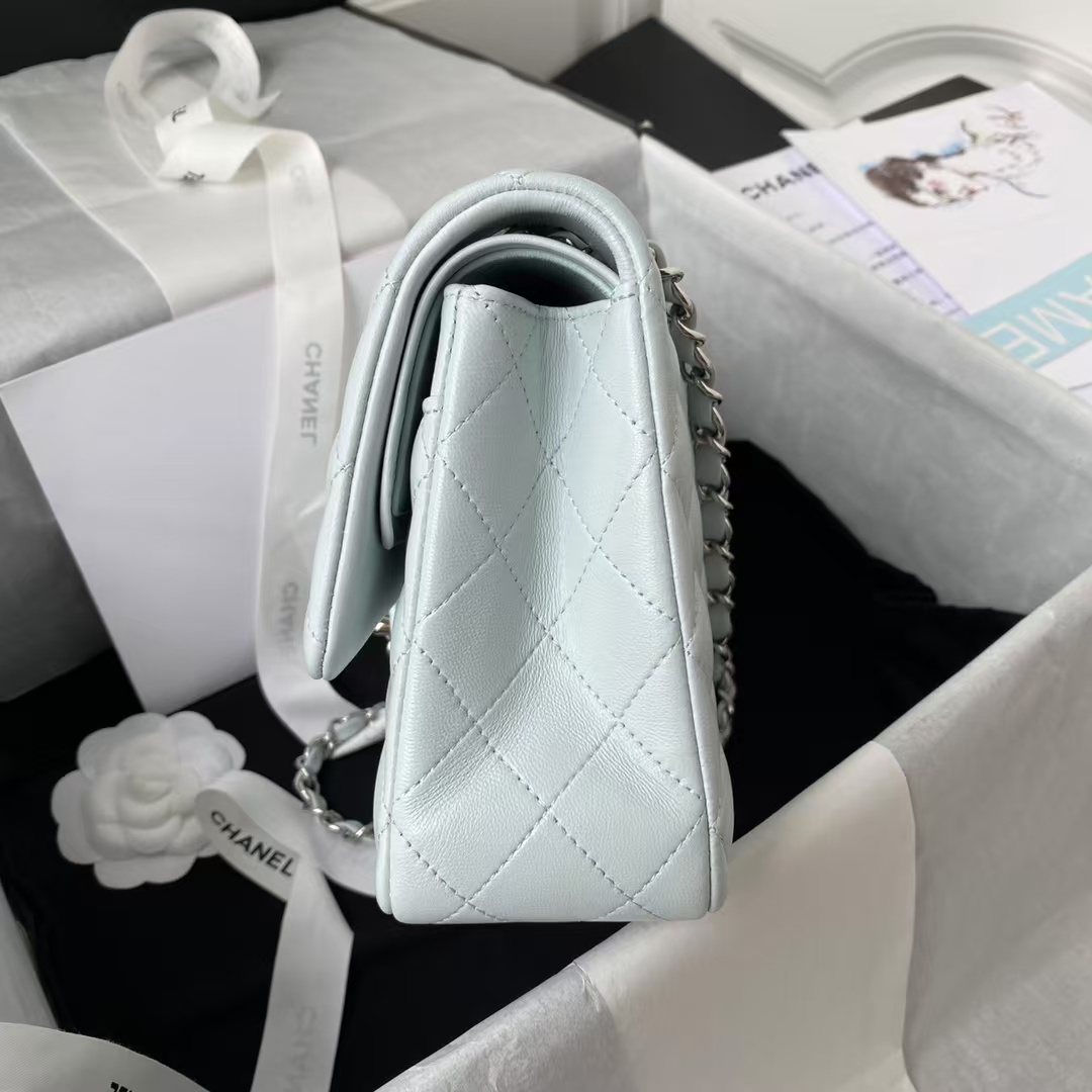 Replicate Chanel Classic 11.12 Handbag Silver Hardware(1:1 replica)