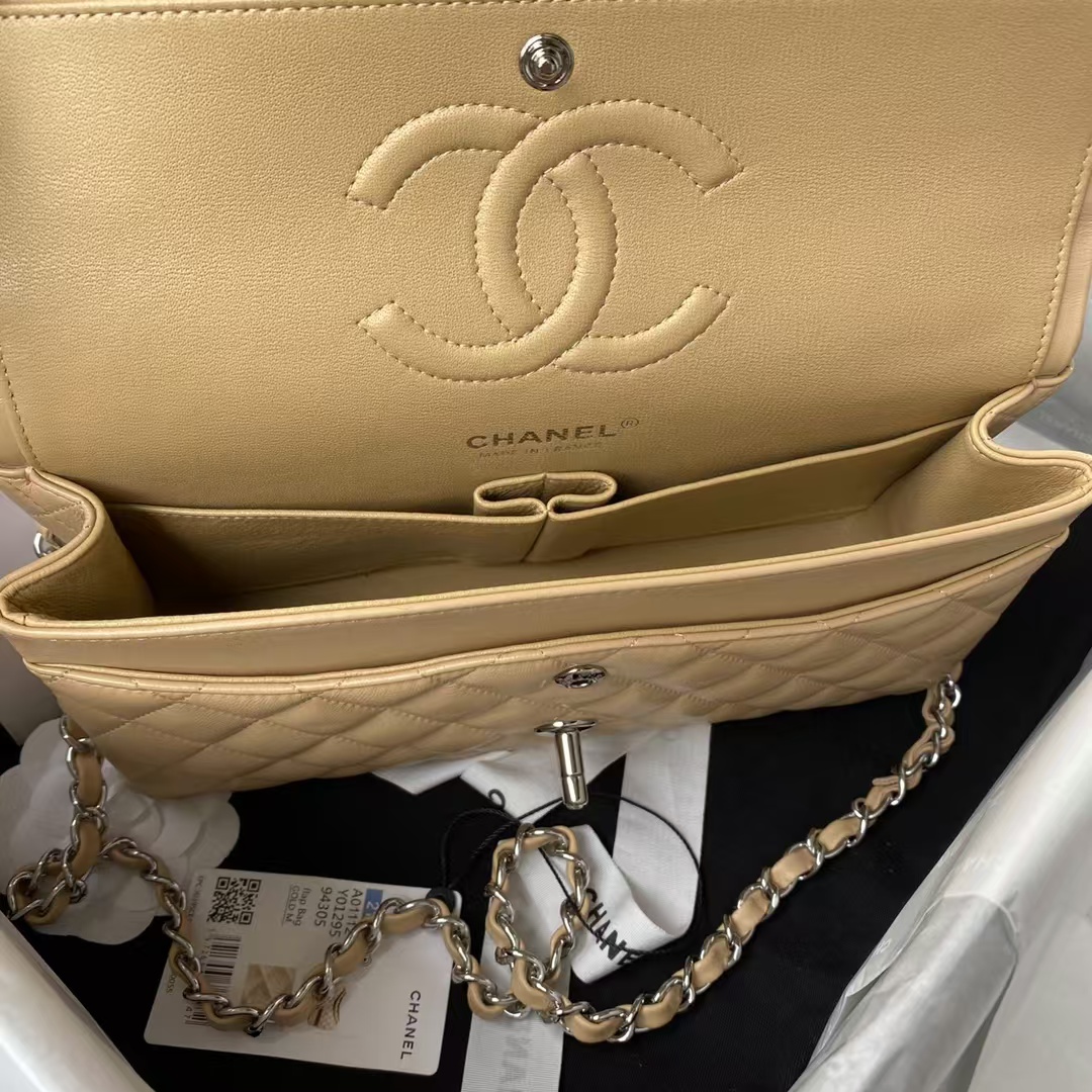 Replicate Chanel Classic 11.12 Handbag Silver Hardware(1:1 replica)