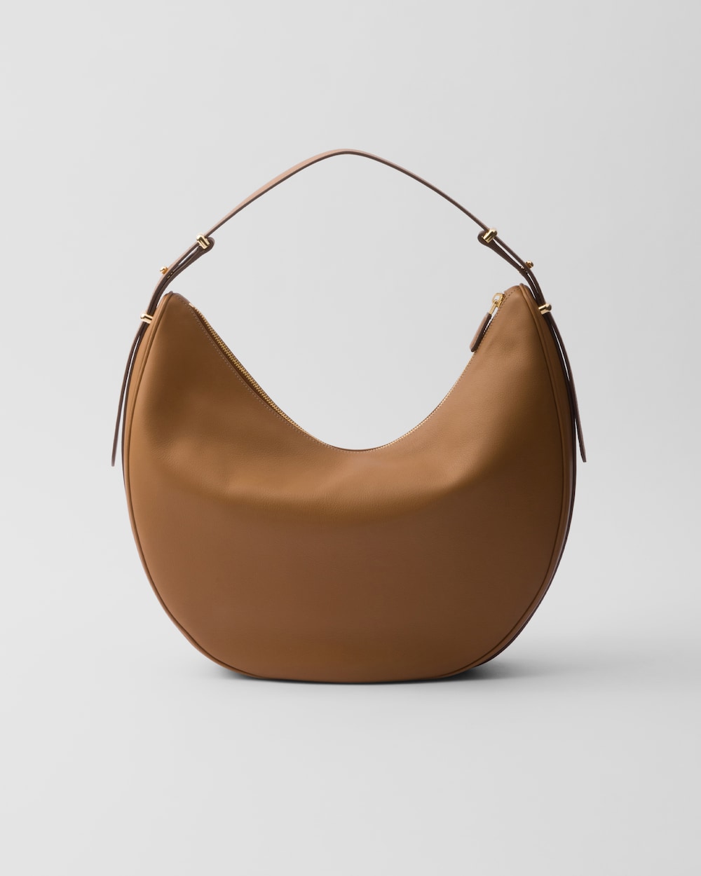 Replicate Prada Arqué Large Leather Shoulder Bag(1:1 replica)