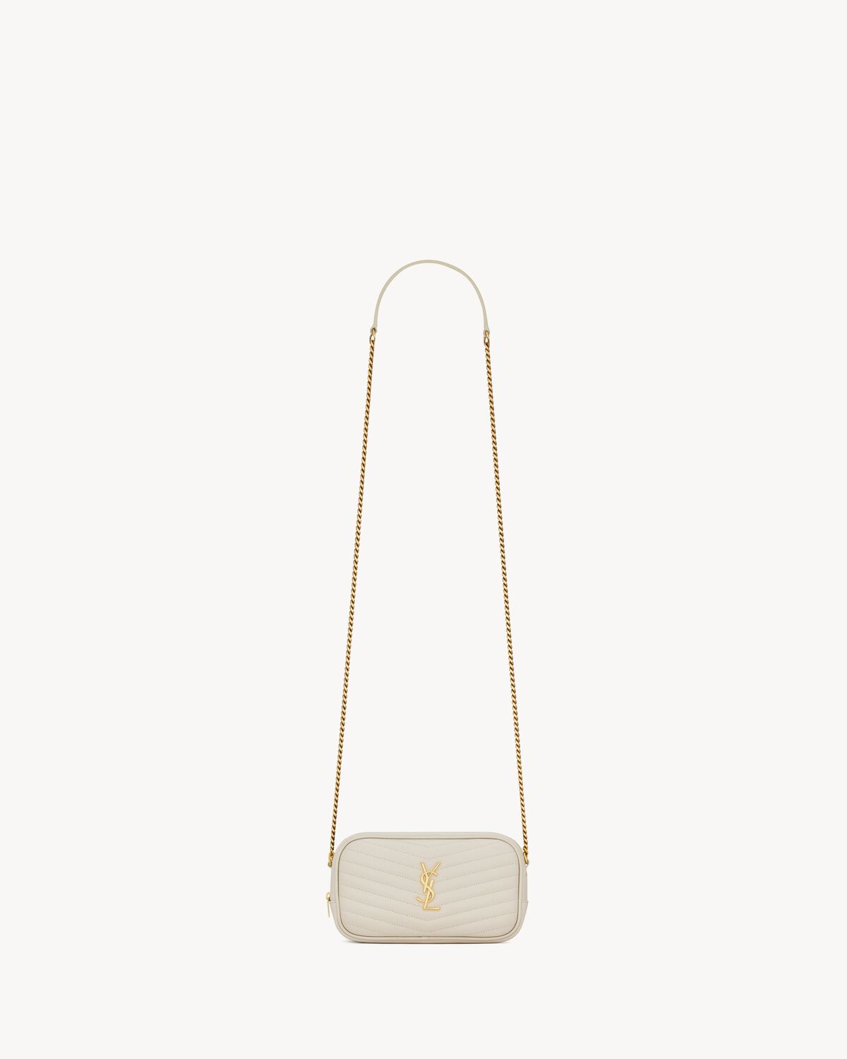 Replicate YSL Mini Lou In Quilted Leather(1:1 replica)