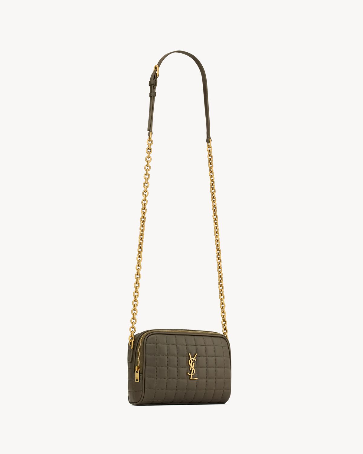 Replicate YSL Cassandre Matelassé Carré Camera Bag in Lambskin(1:1 replica)