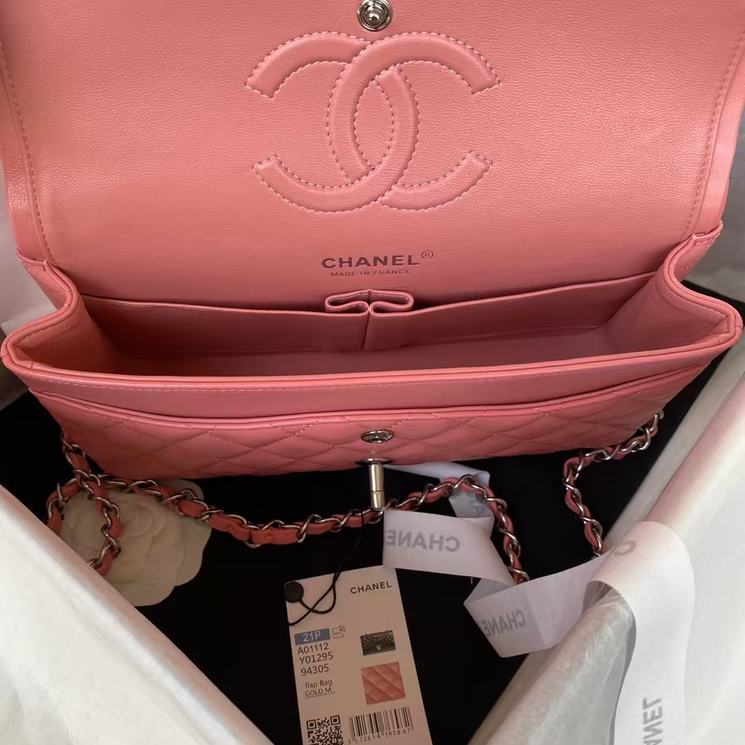 Replicate Chanel Classic 11.12 Handbag Silver Hardware(1:1 replica)