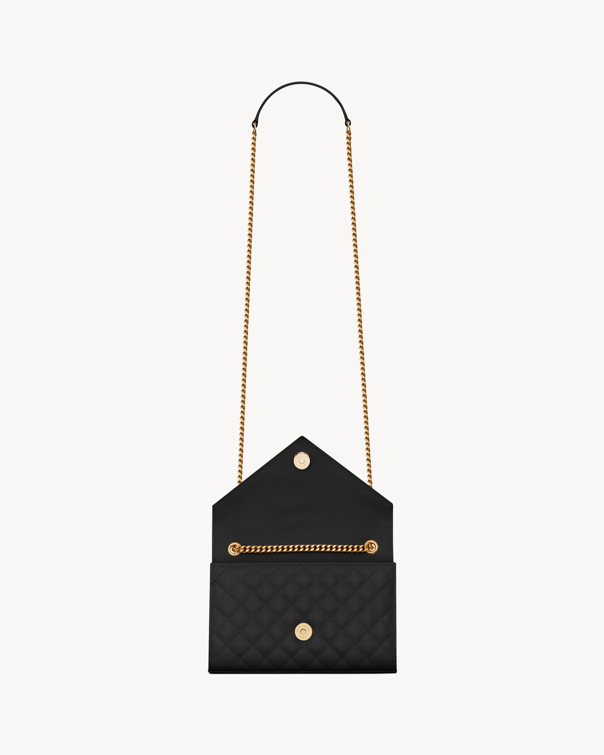 Replicate YSL Envelope Small in Quilted Grain De Poudre Embossed Leather(1:1 replica)