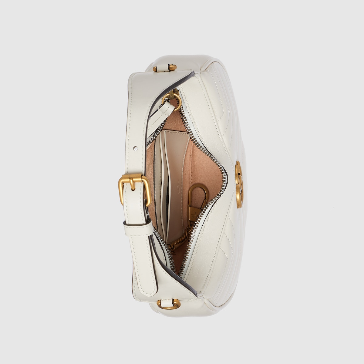 Replicate GG Marmont Half-Moon-Shaped Mini Bag(1:1 replica)