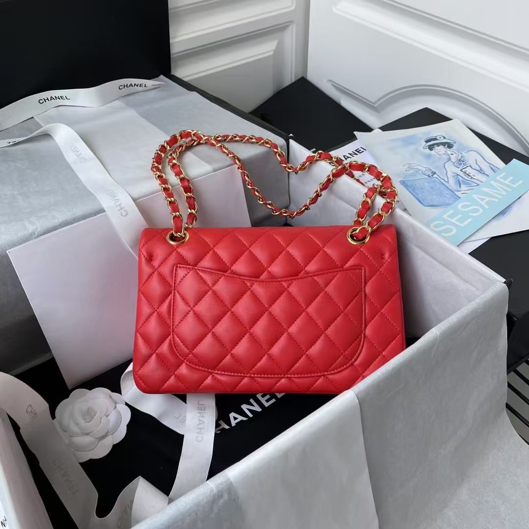 Replicate Chanel Small Classic Handbag Gold Hardware(1:1 replica)