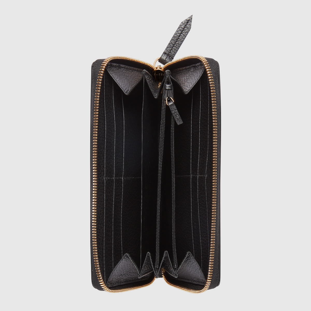 Replicate GG Marmont Bi-Color Zip Around Wallet(1:1 replica)