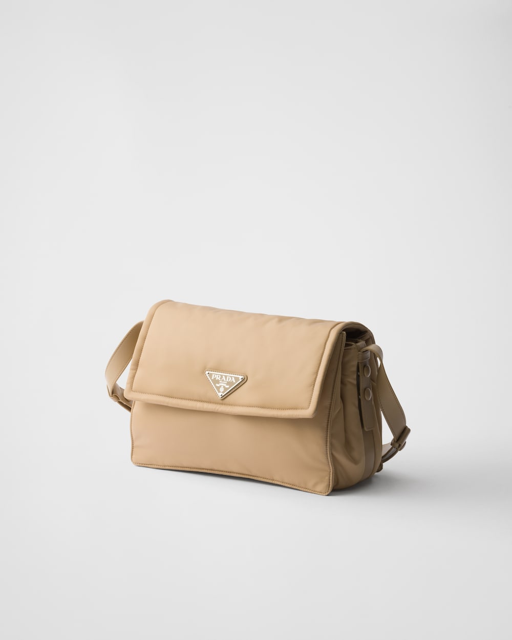 Replicate Medium Padded Re-Nylon Shoulder Bag(1:1 replica)