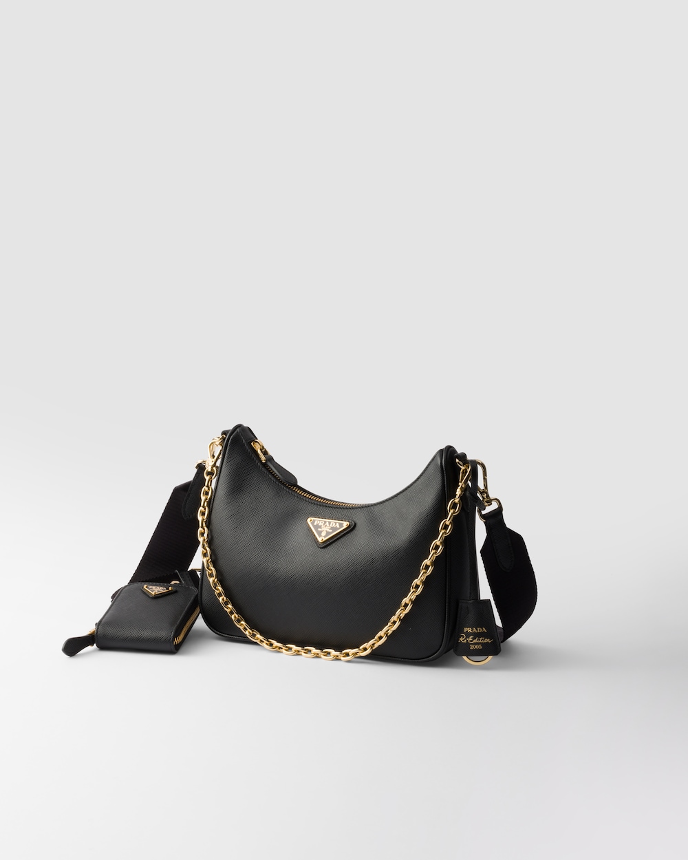Replicate Prada Re-Edition 2005 Saffiano Leather Bag(1:1 replica)