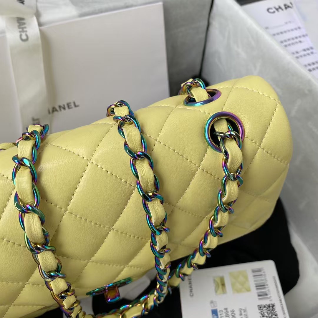 Replicate Chanel Small Classic Handbag Gradient Metal(1:1 replica)