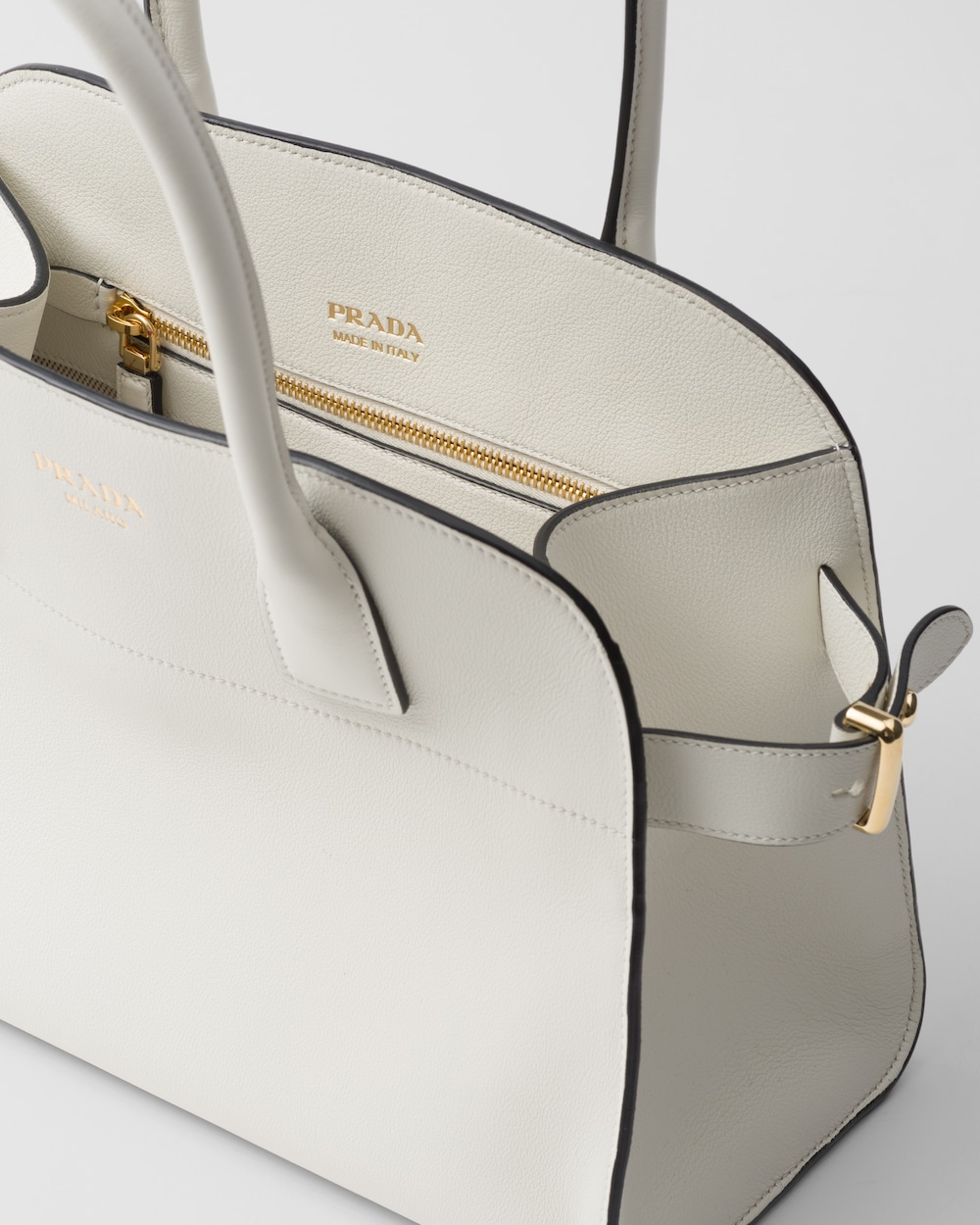 Replicate Prada Medium Leather Tote Bag(1:1 replica)