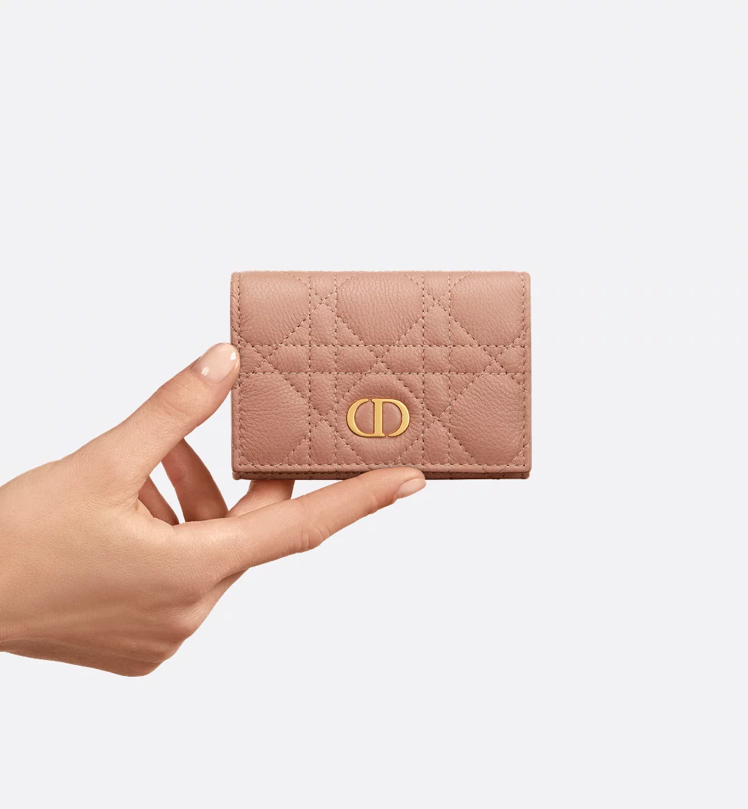 Replicate Dior Caro Glycine Wallet(1:1 replica)