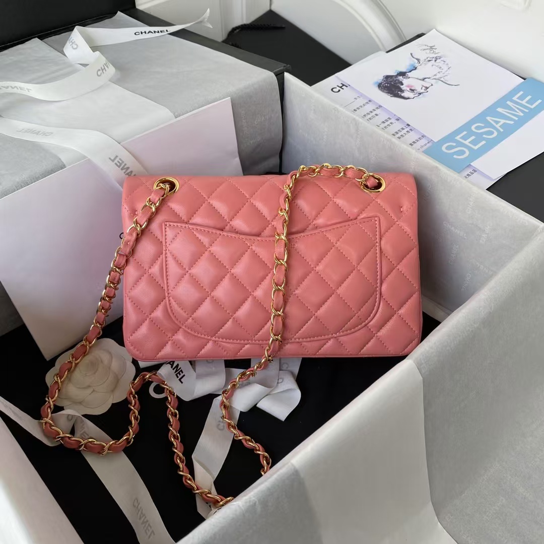 Replicate Chanel Small Classic Handbag Gold Hardware(1:1 replica)