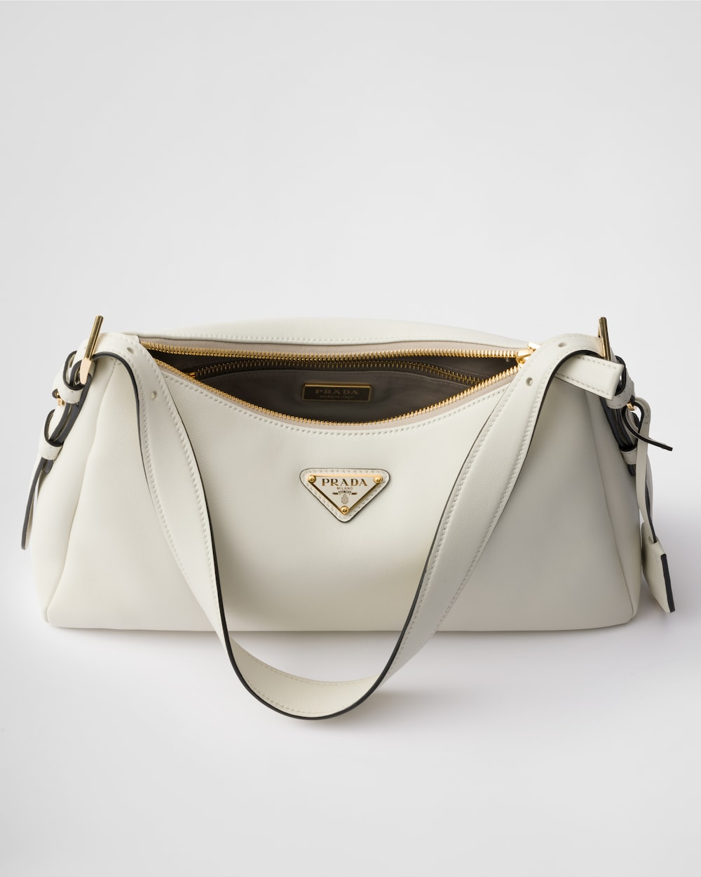 Replicate Prada Aimée Medium Leather Shoulder Bag(1:1 replica)