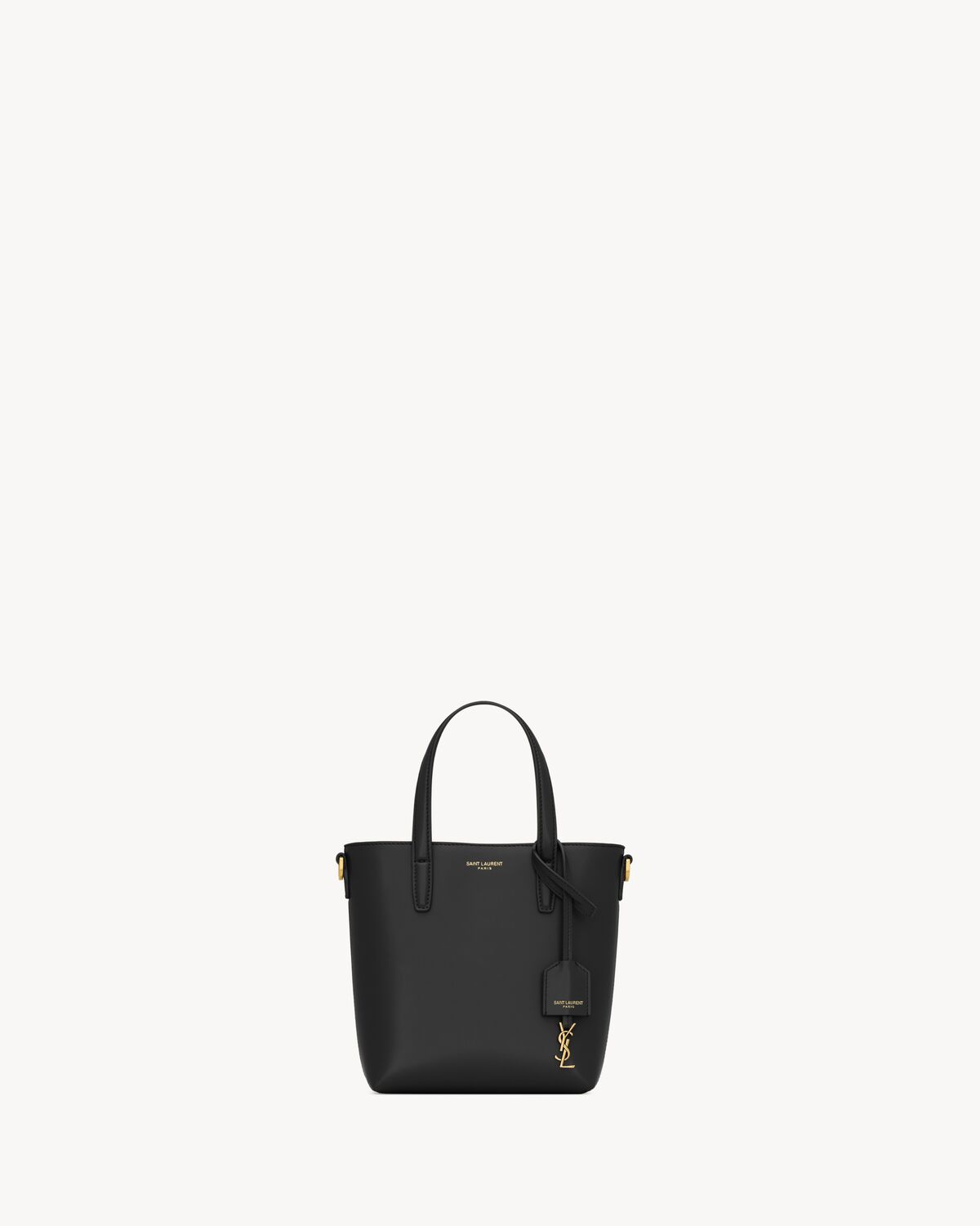 Replicate YSL Mini Toy Shopping Saint Laurent in Box Leather(1:1 replica)