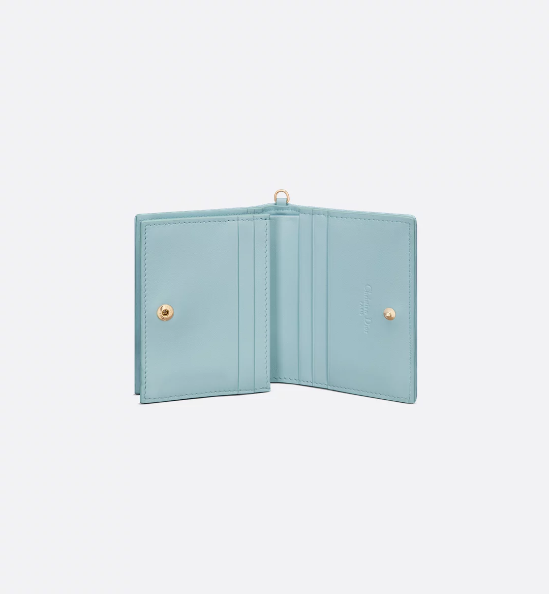 Replicate Mini Lady Dior Gardenia Wallet(1:1 replica)
