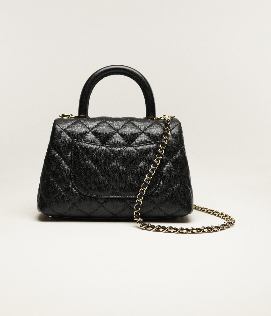 Replicate CHANEL MINI FLAP BAG WITH TOP HANDLE(1:1 replica)