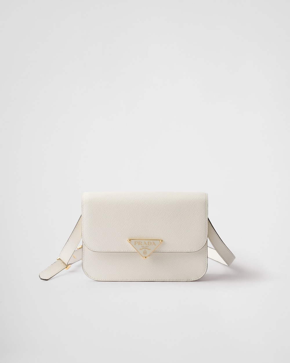 Replicate Saffiano Leather Flap Shoulder Bag(1:1 replica)