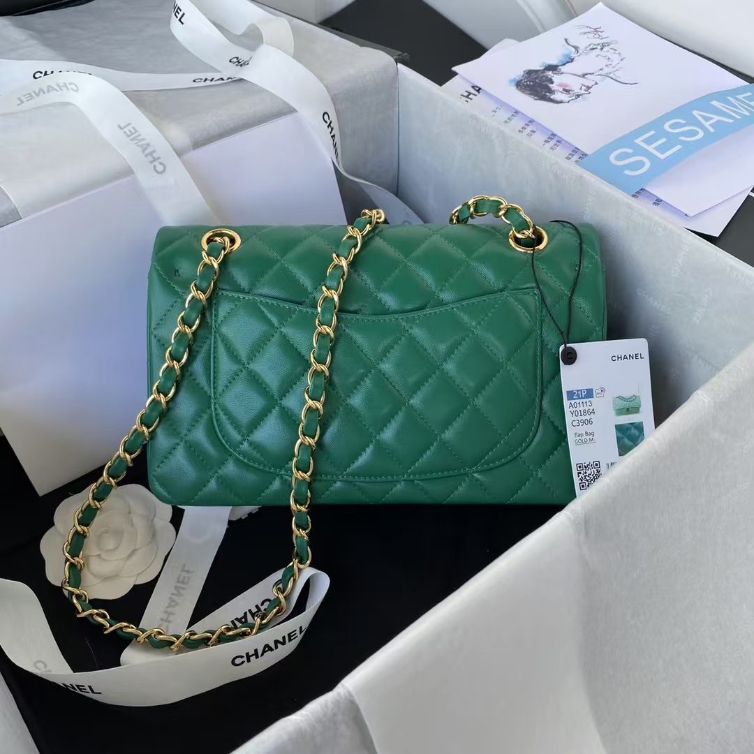Replicate Chanel Small Classic Handbag Gold Hardware(1:1 replica)