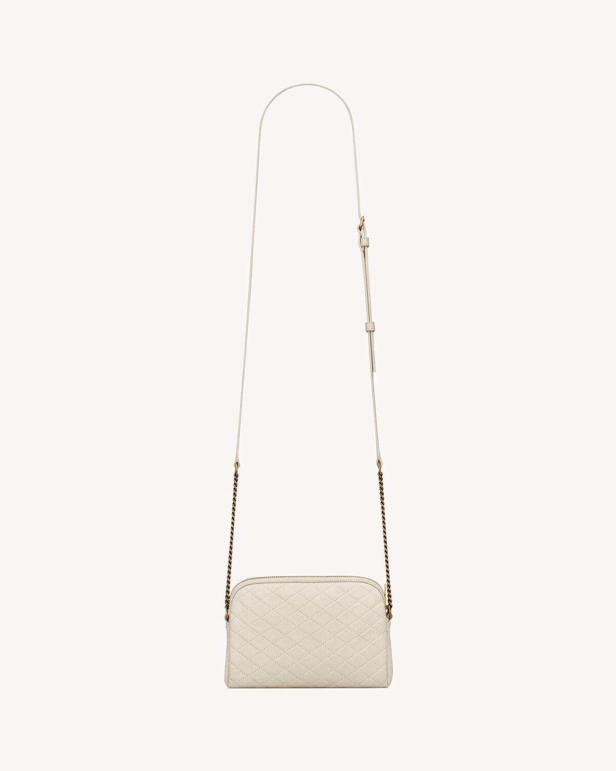 Replicate YSL Gaby Zipped Pouch in Quilted Lambskin(1:1 replica)