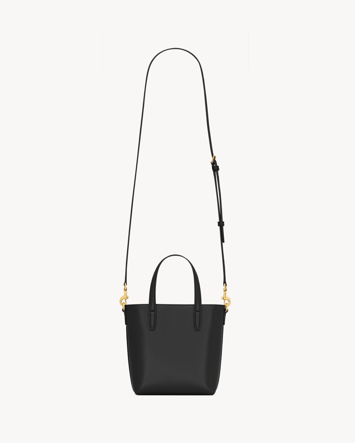 Replicate YSL Mini Toy Shopping Saint Laurent in Box Leather(1:1 replica)