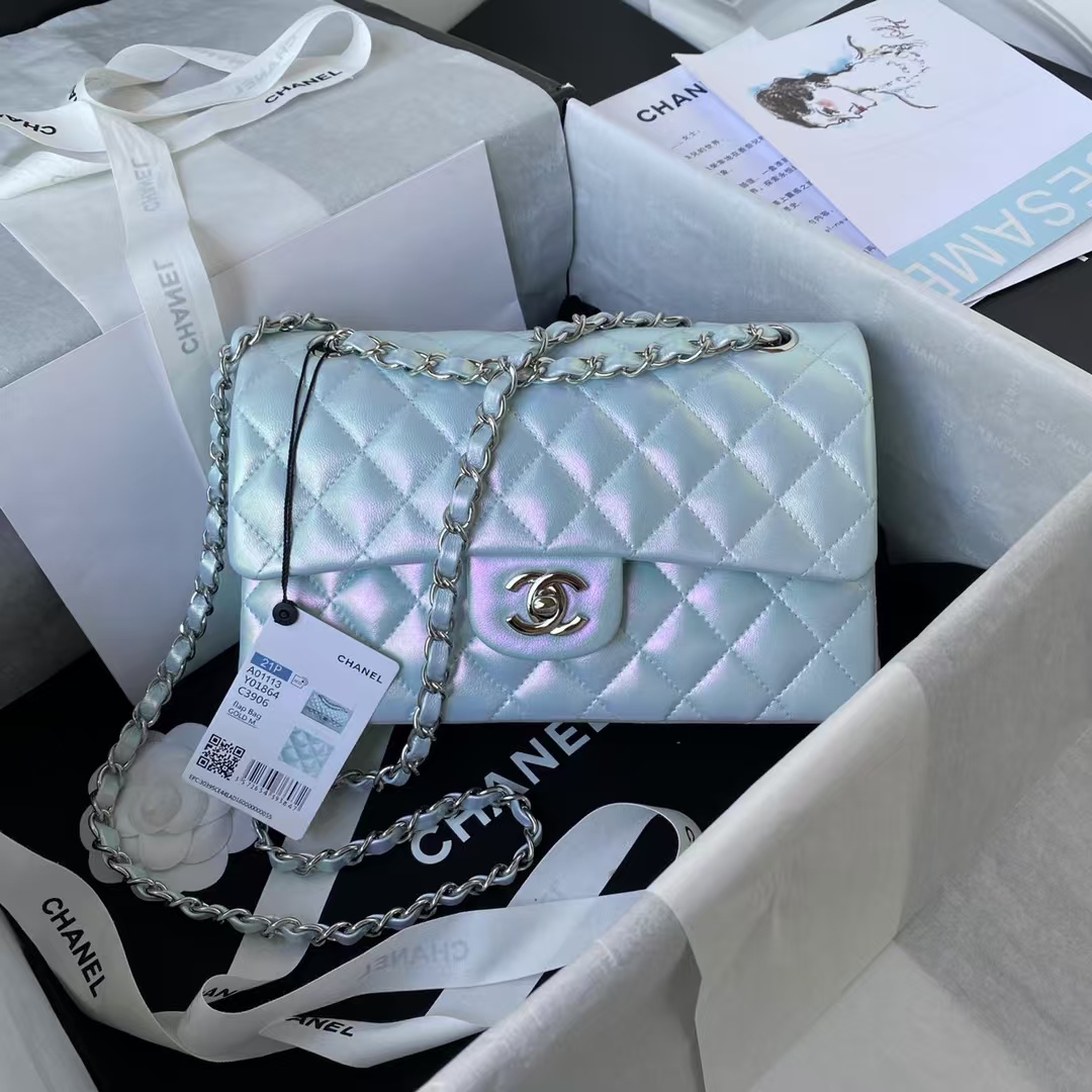 Replicate Chanel Small Classic Handbag Gradient Metal(1:1 replica)
