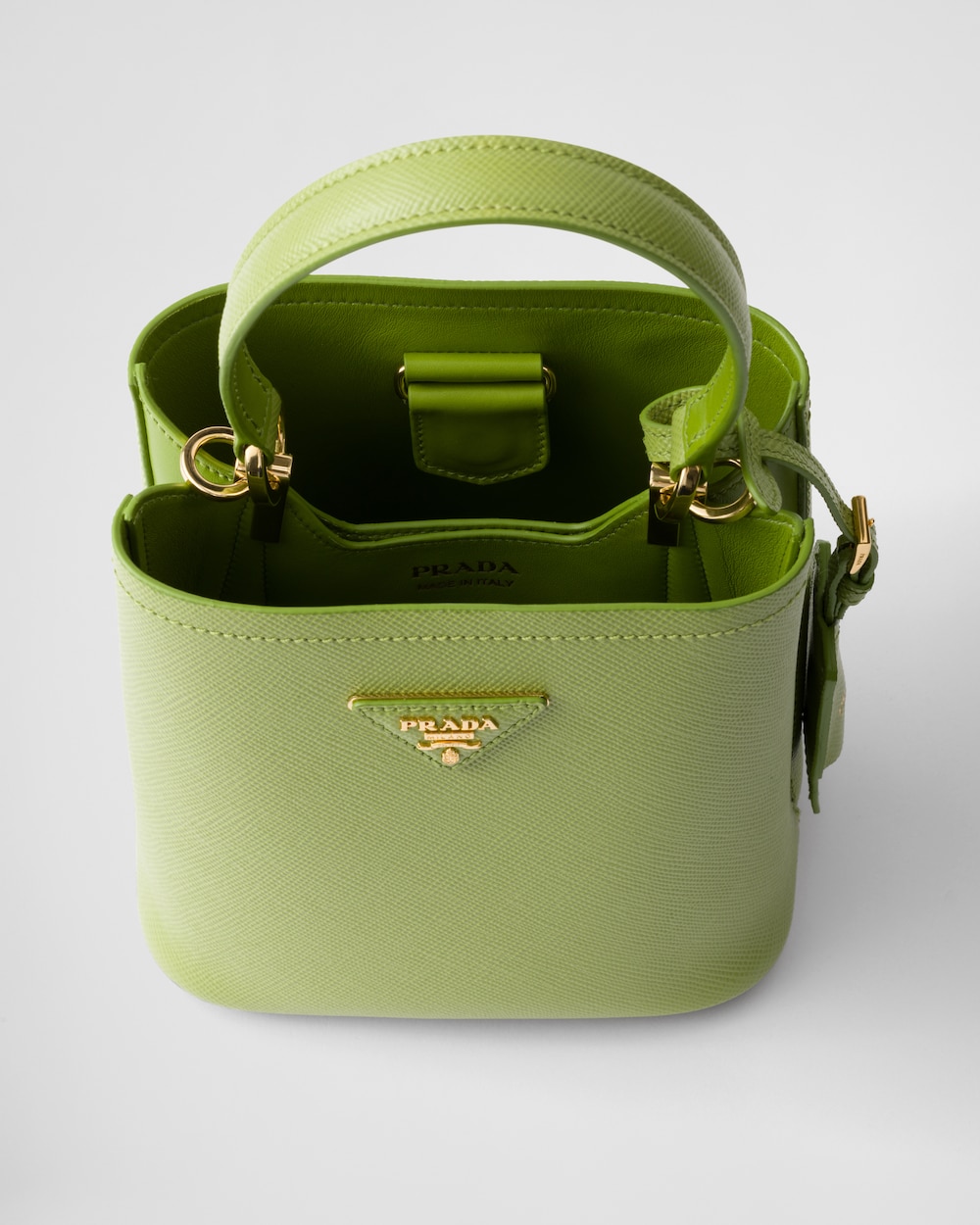 Replicate Prada Panier Saffiano Leather Mini-Bag(1:1 replica)