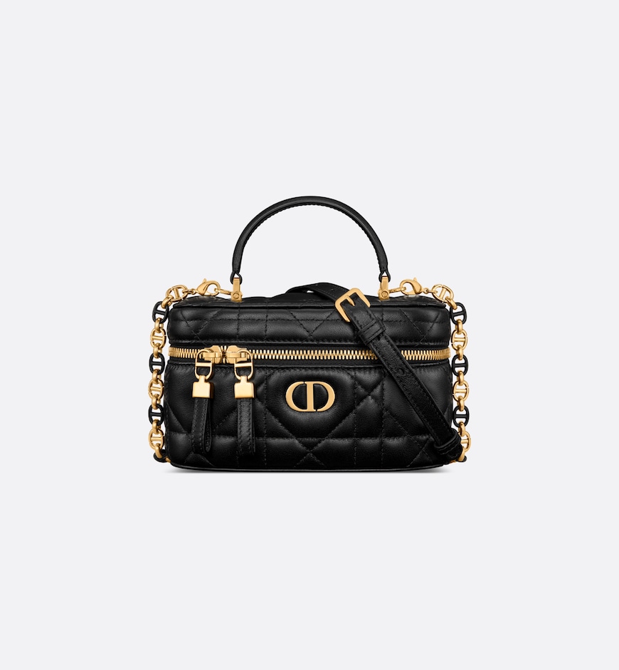 Replicate Dior Caro Mini Vanity Case-2024 New(1:1 replica)