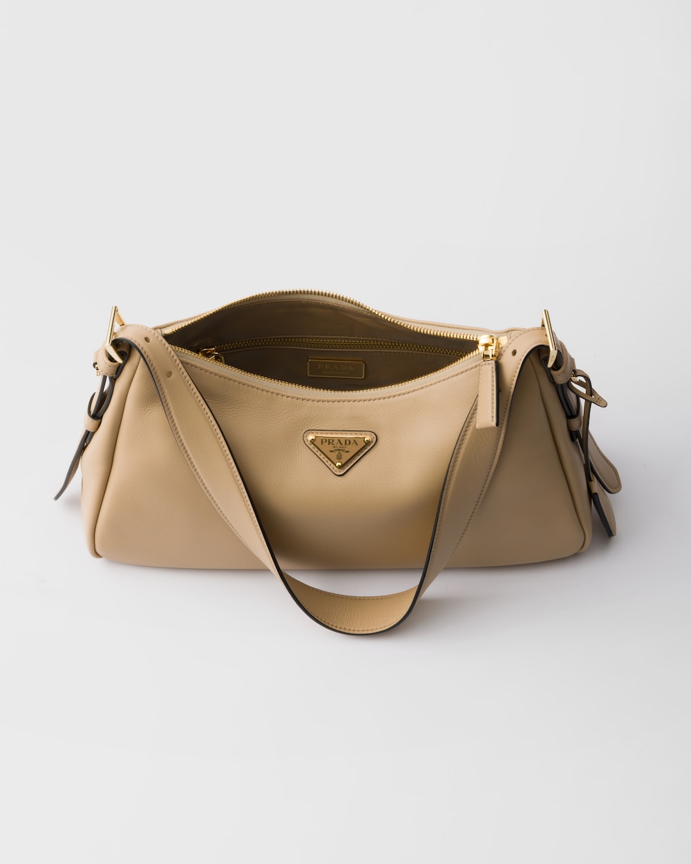 Replicate Prada Aimée Medium Leather Shoulder Bag(1:1 replica)