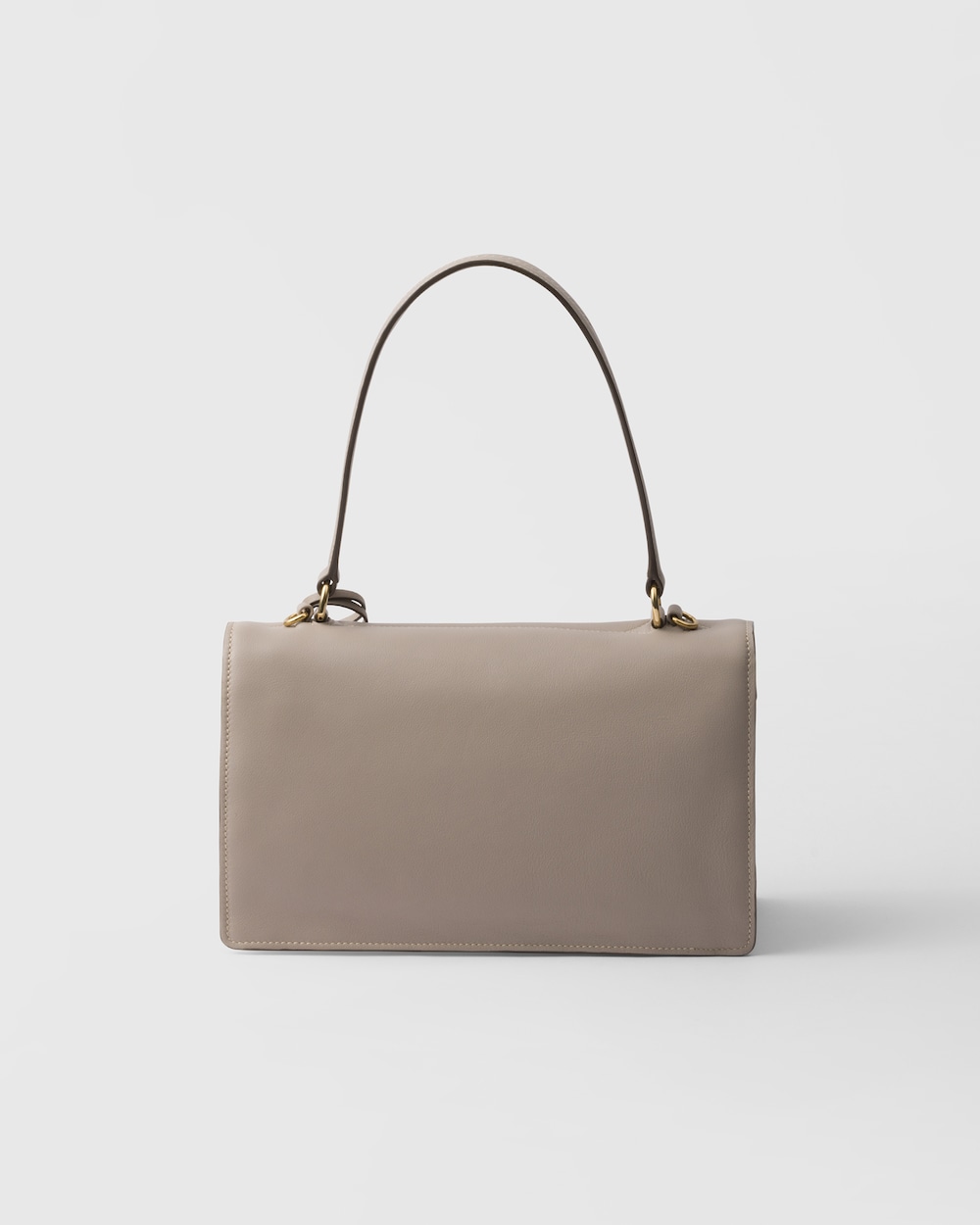 Replicate Prada Soft Sound Medium Leather Shoulder Bag(1:1 replica)