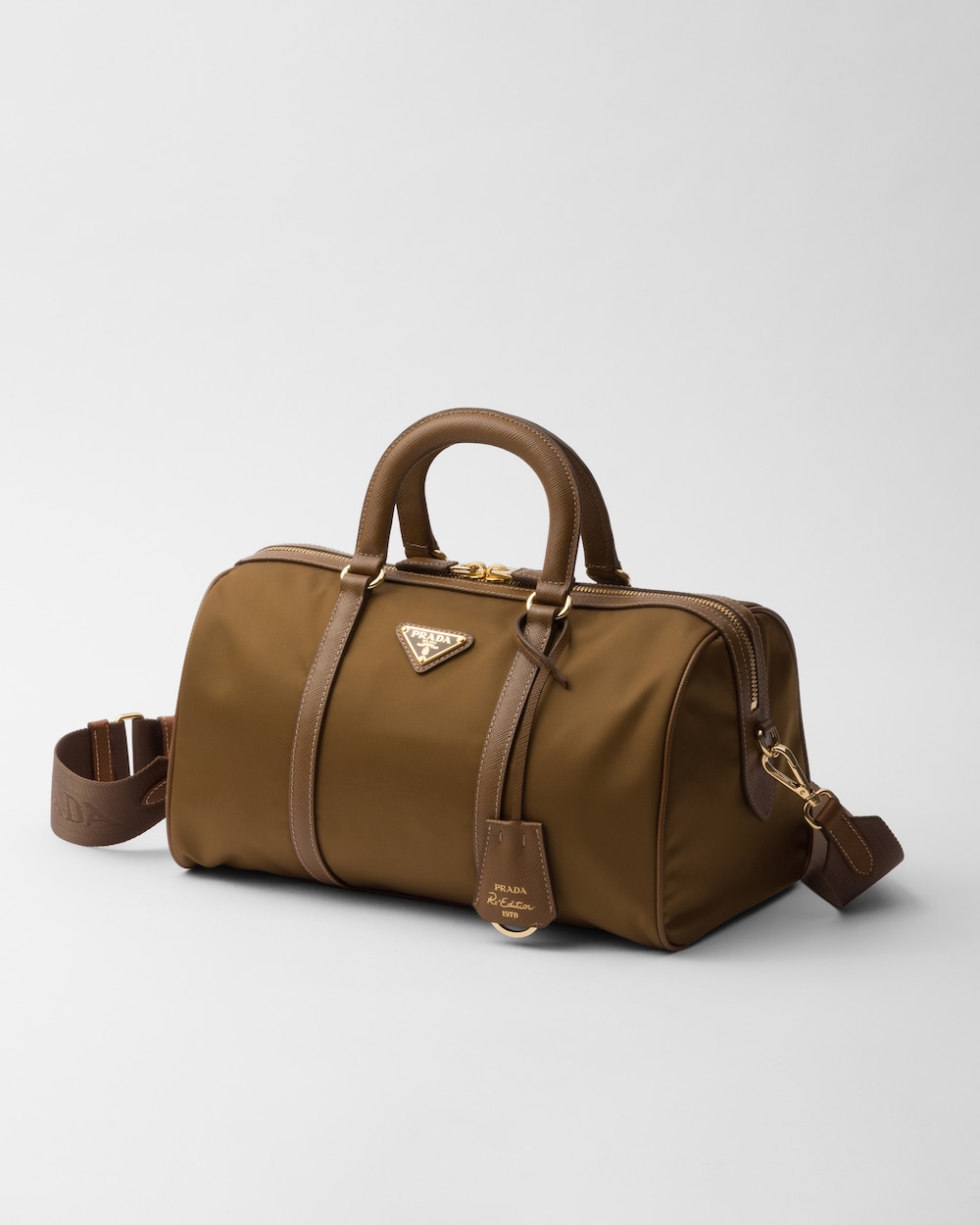 Replicate Prada Re-Edition 1978 Medium Re-Nylon and Saffiano Leather Top-Handle Bag(1:1 replica)