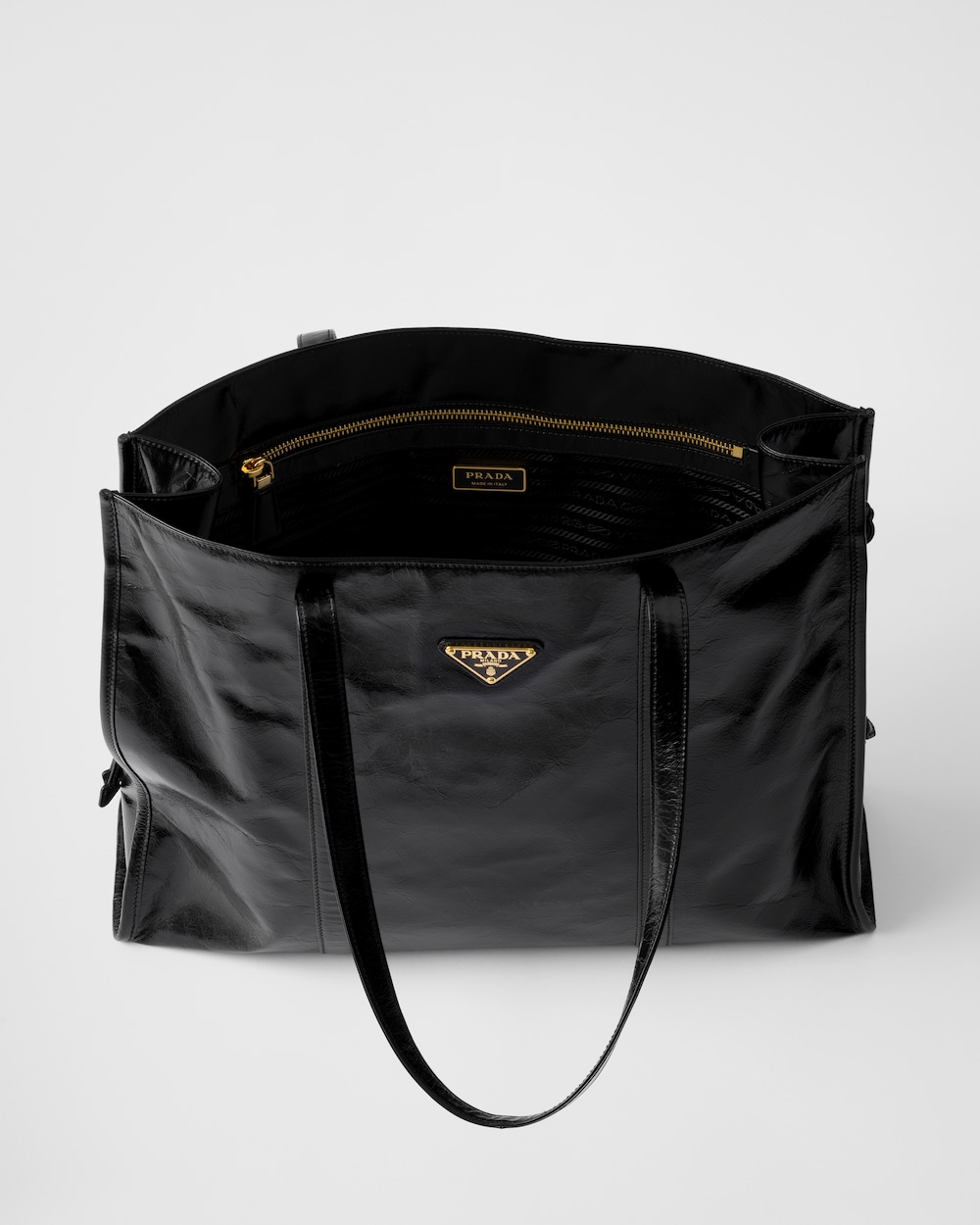 Replicate Prada Large Leather Tote Bag(1:1 replica)