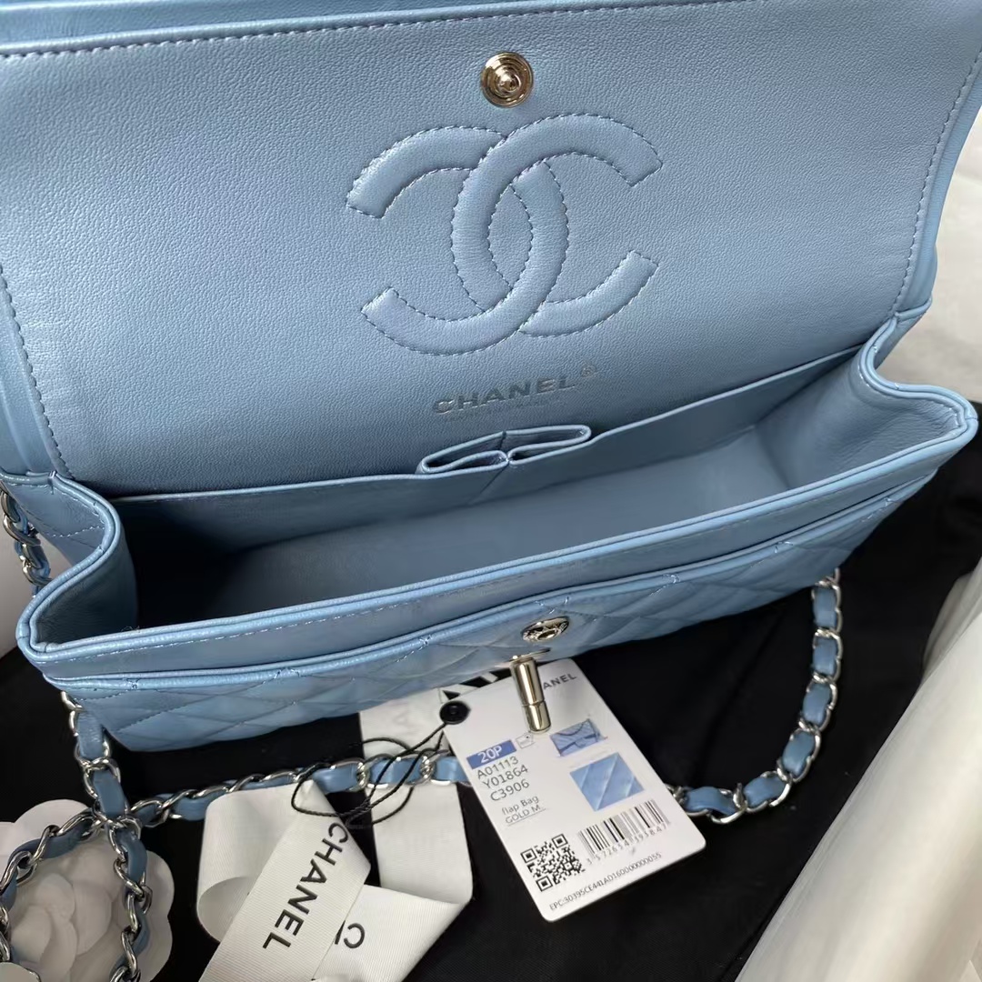 Replicate Chanel Small Classic Handbag Silver Hardware(1:1 replica)