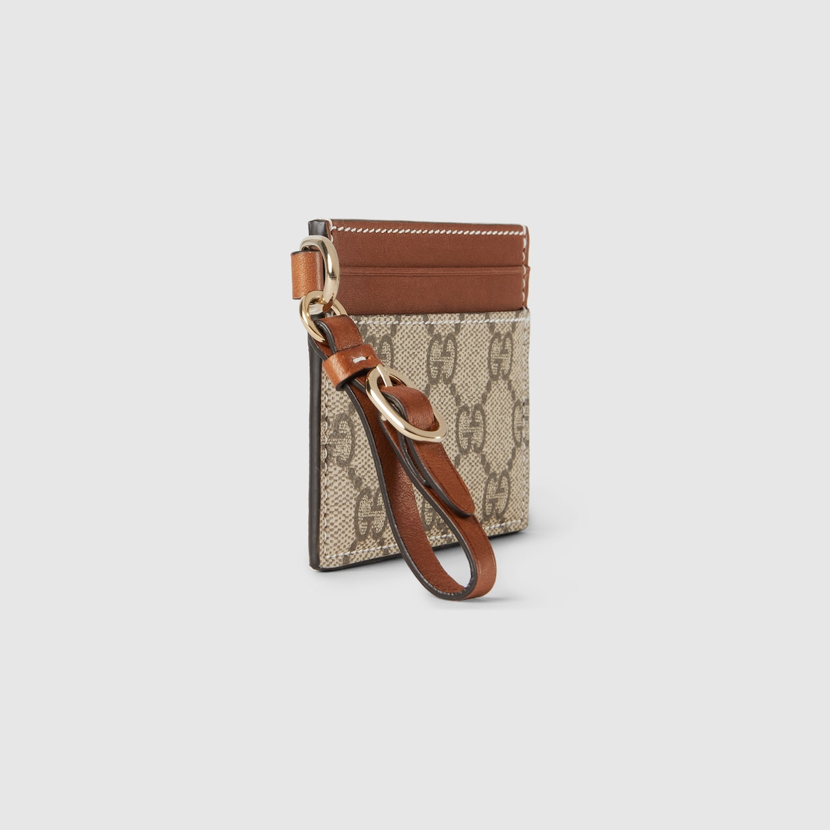 Replicate GG Emblem Card Case With Strap(1:1 replica)