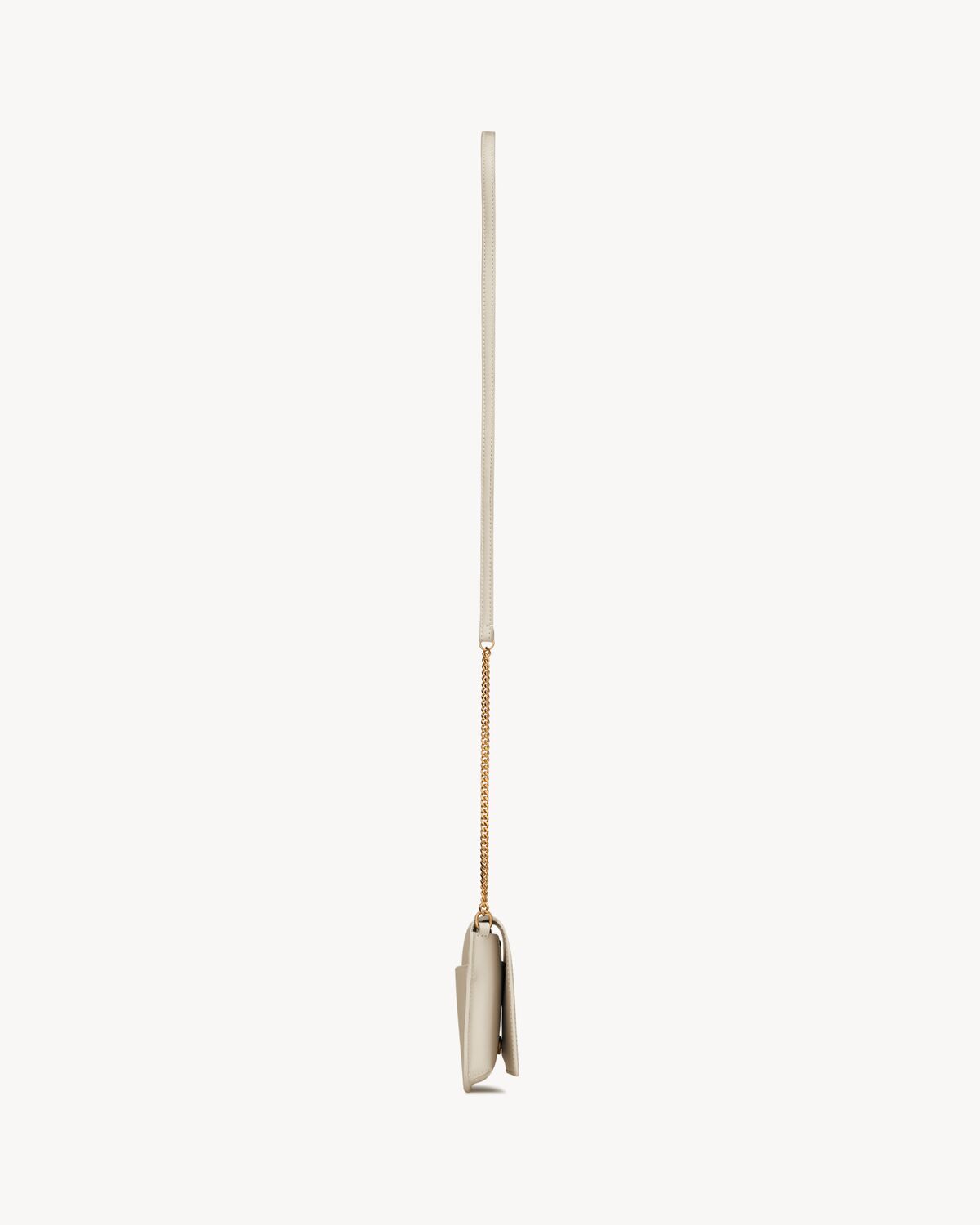 Replicate YSL Cassandre Phone Holder in Smooth Leather(1:1 replica)