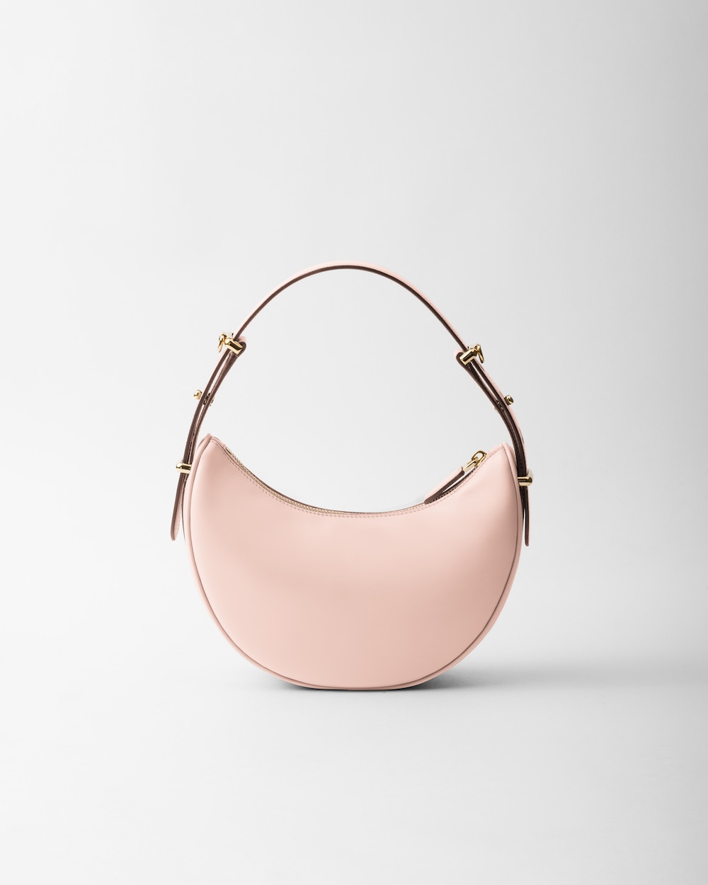 Replicate Prada Arqué Small Leather Shoulder Bag(1:1 replica)
