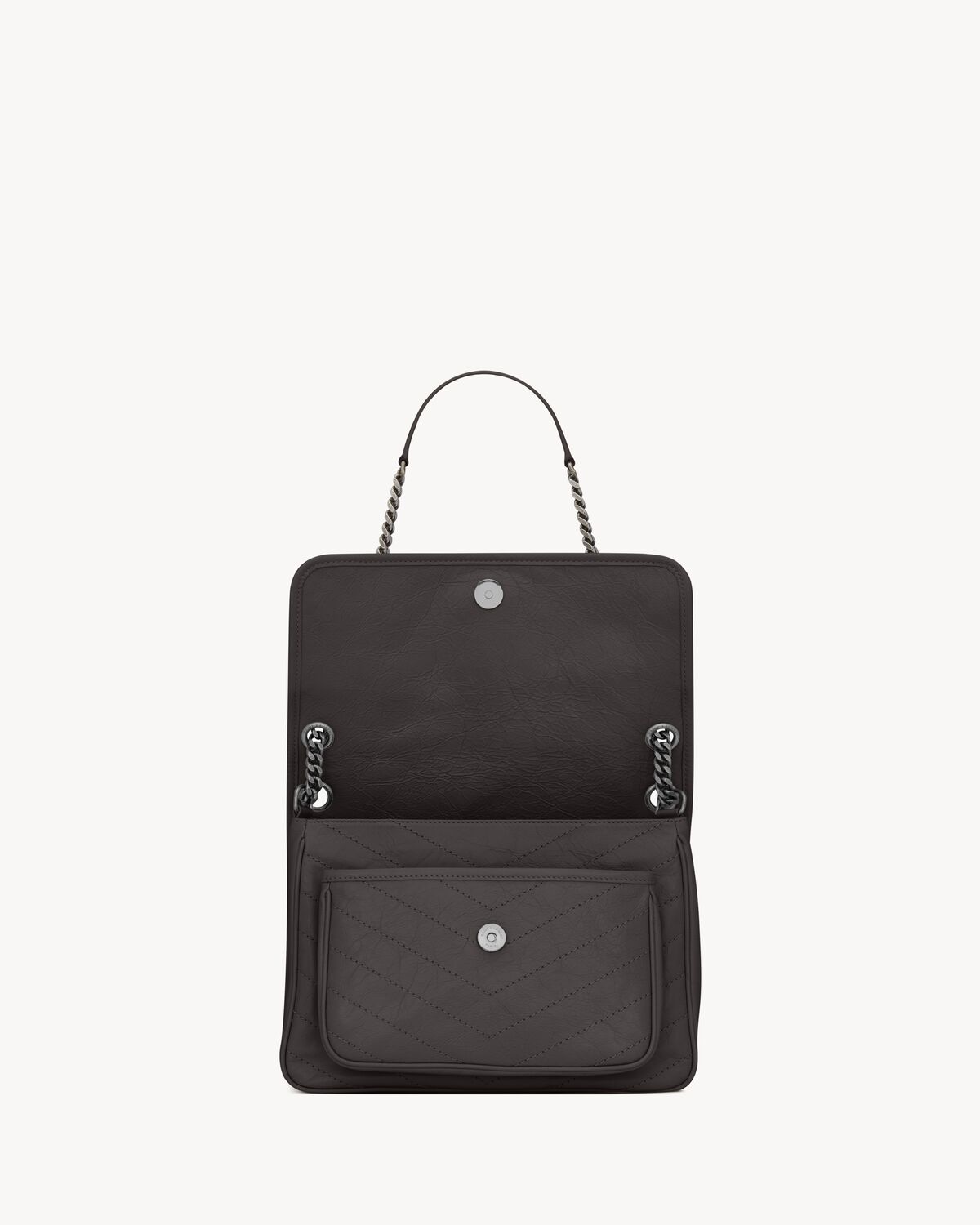 Replicate YSL Niki Medium in Vintage Leather(1:1 replica)