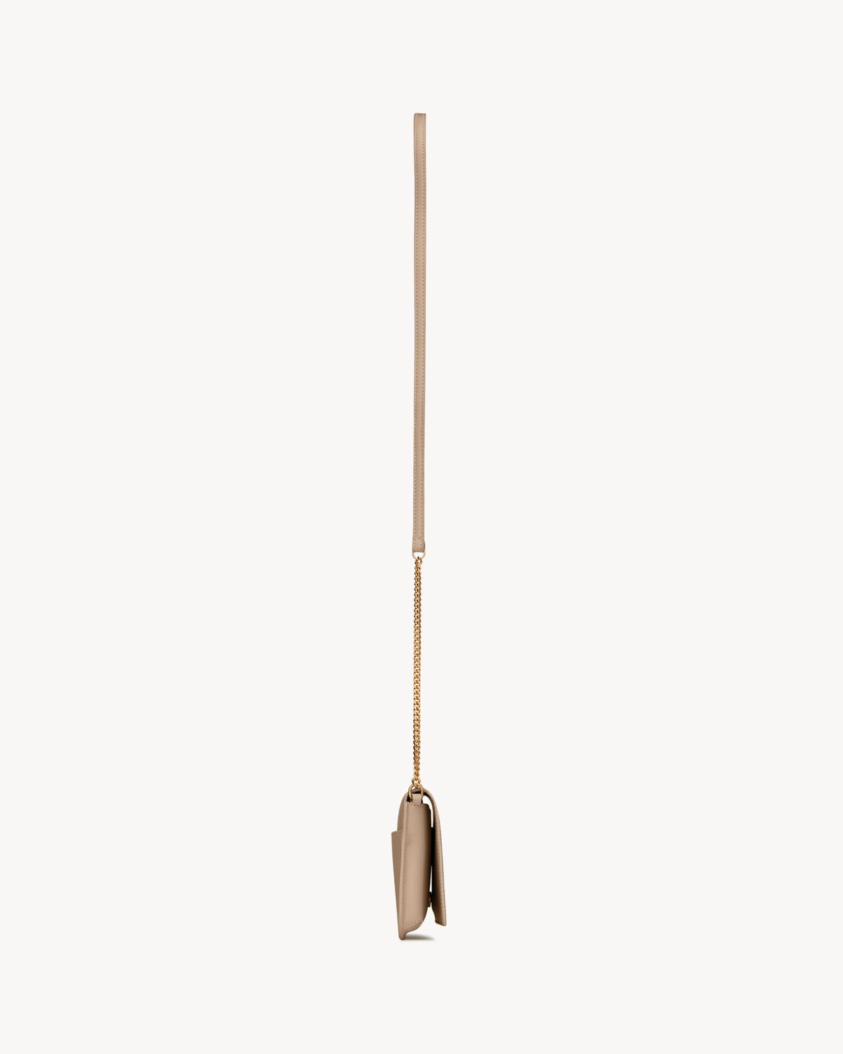 Replicate YSL Cassandre Phone Holder in Smooth Leather(1:1 replica)