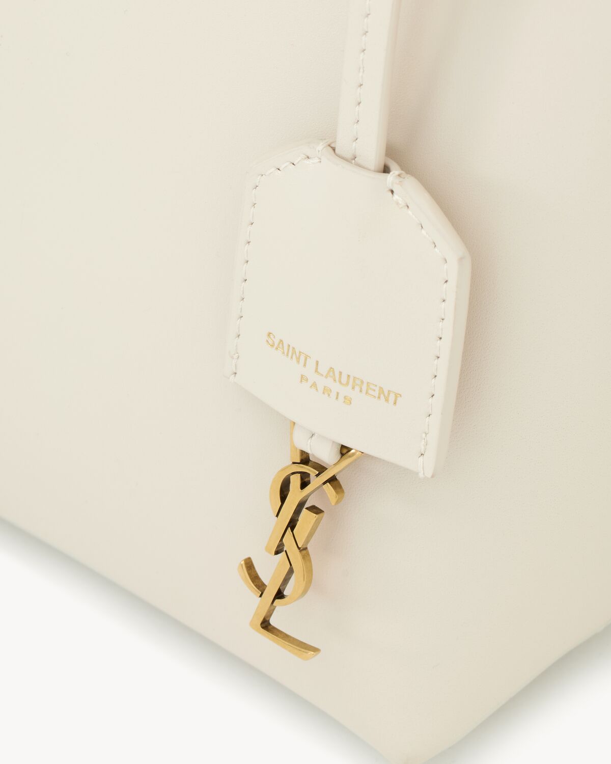 Replicate YSL Mini Toy Shopping Saint Laurent in Box Leather(1:1 replica)