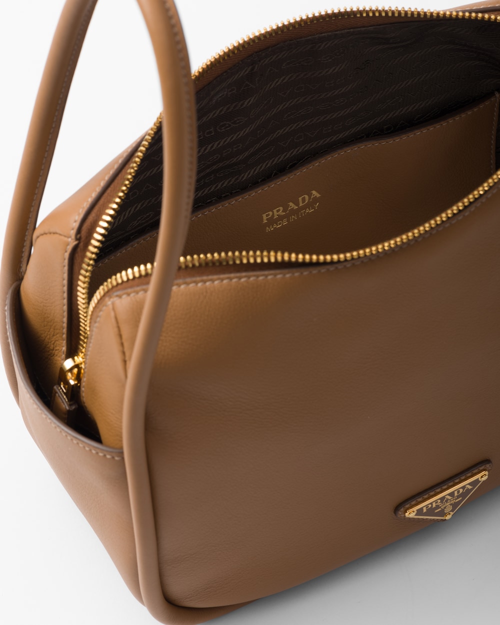 Replicate Prada Darling Leather Handbag(1:1 replica)