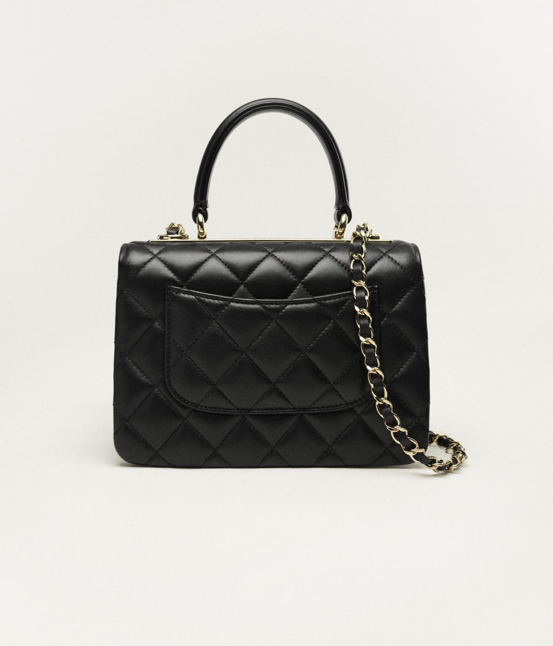 Replicate CHANEL MINI FLAP BAG WITH TOP HANDLE(1:1 replica)