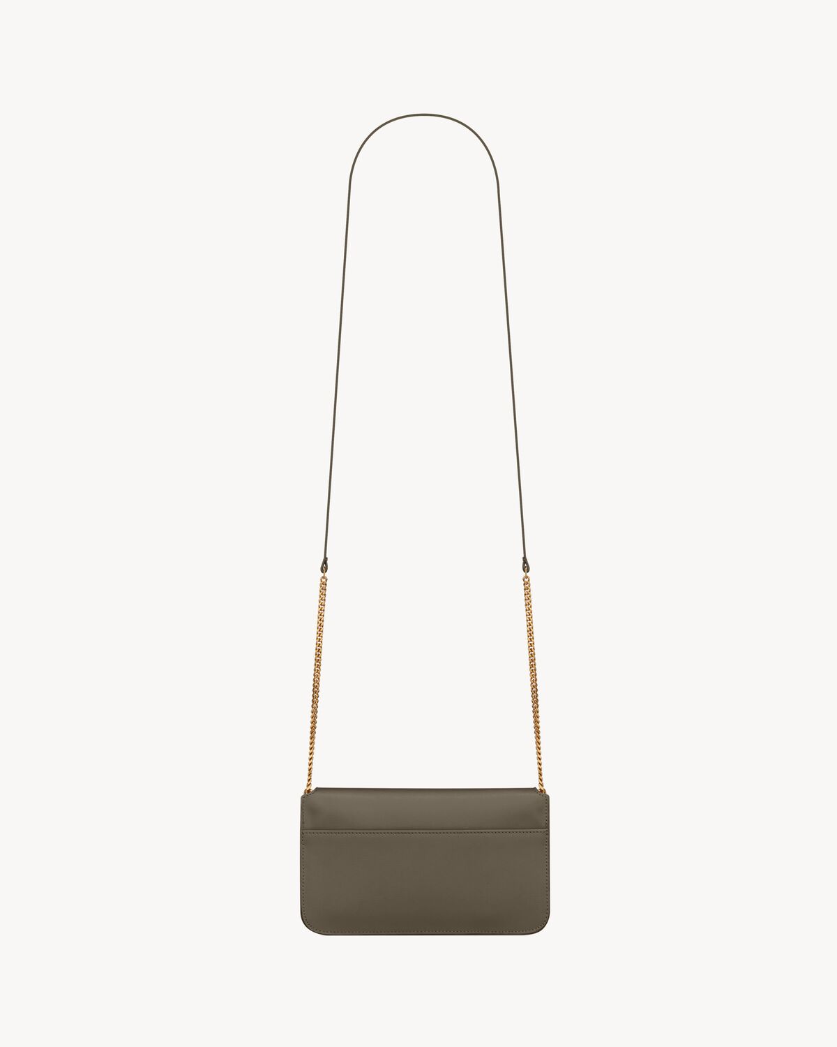 Replicate YSL Cassandre Phone Holder in Smooth Leather(1:1 replica)