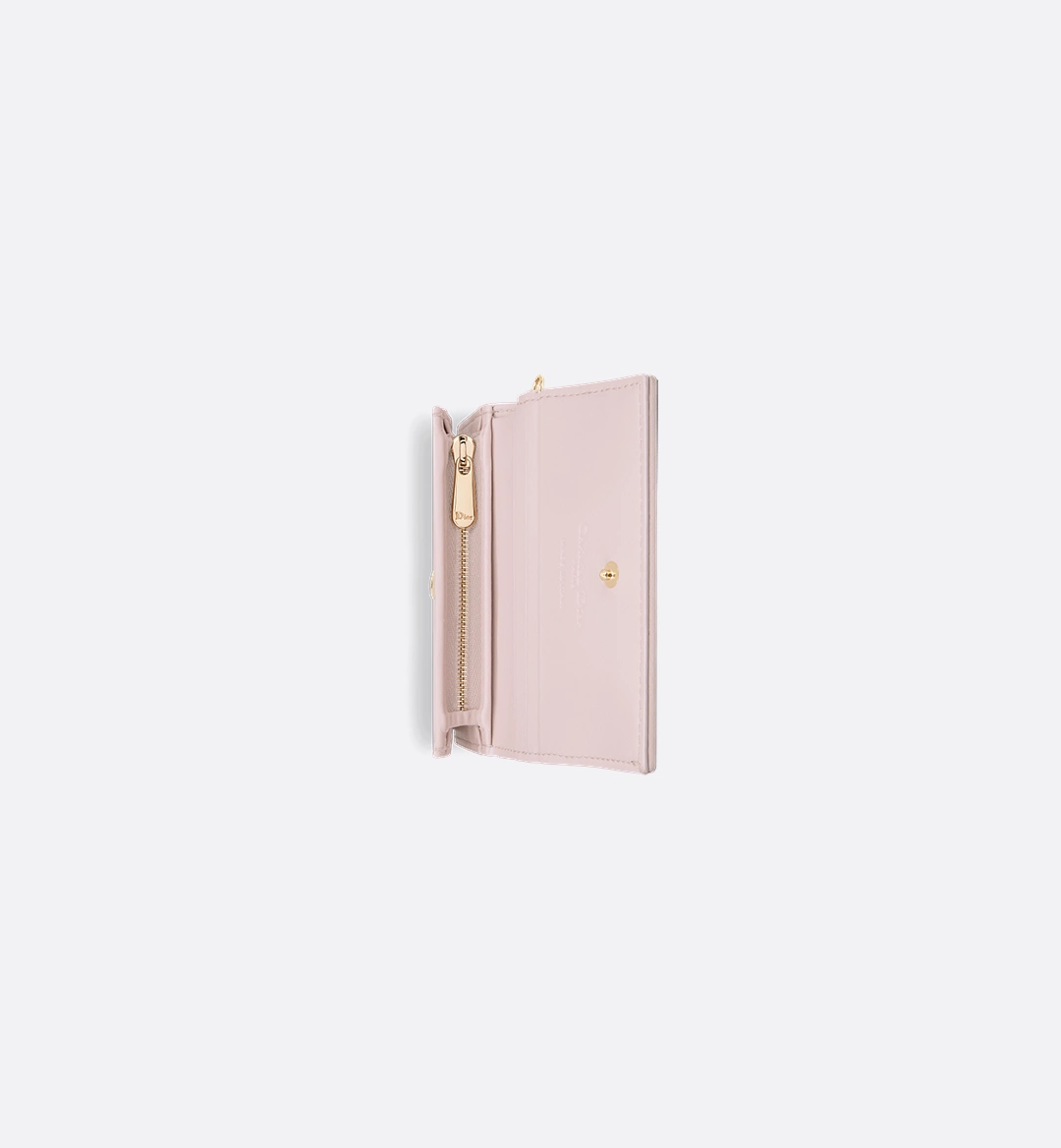 Replicate Mini Lady Dior Gardenia Wallet(1:1 replica)