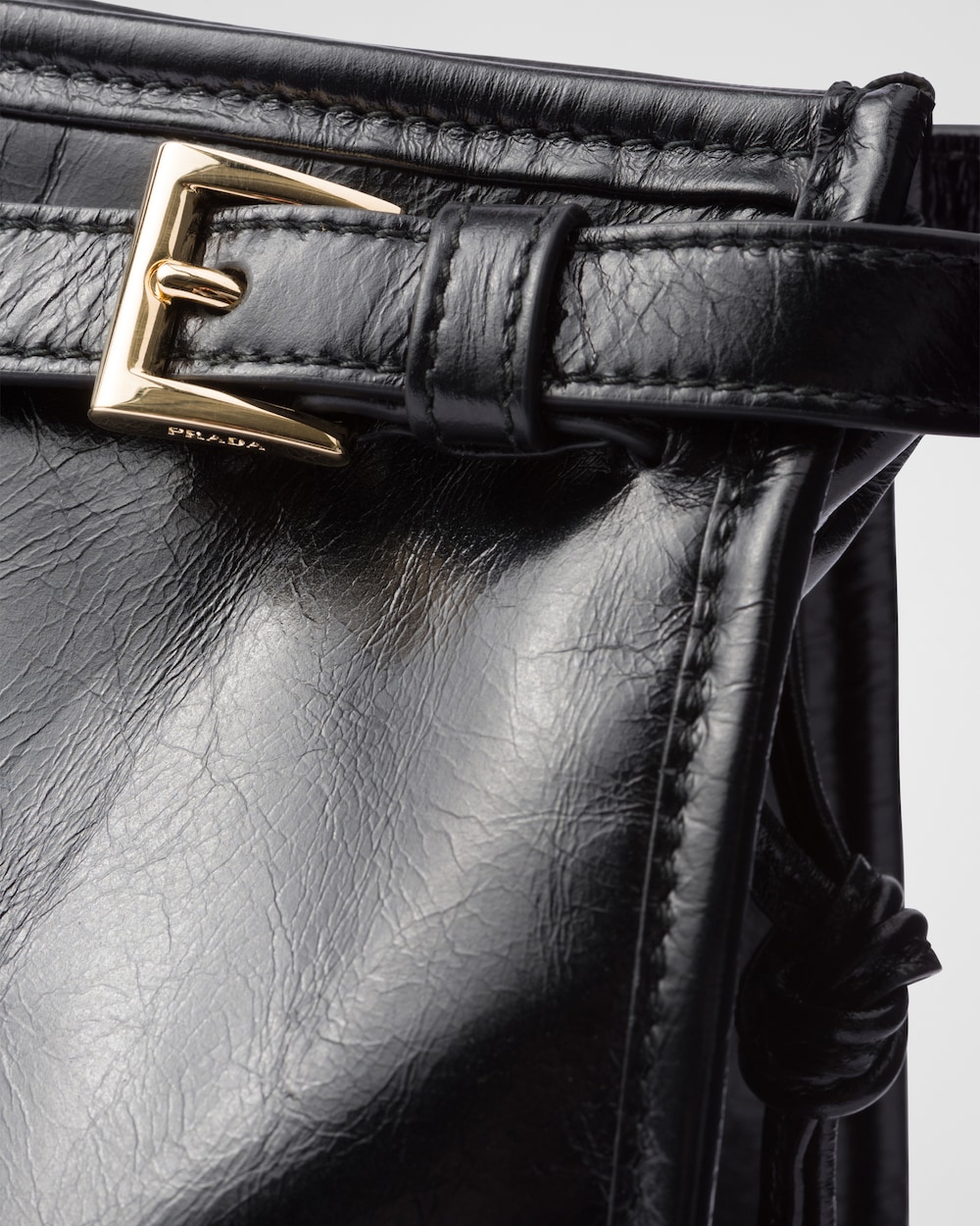 Replicate Prada Bonnie Large Leather Handbag(1:1 replica)