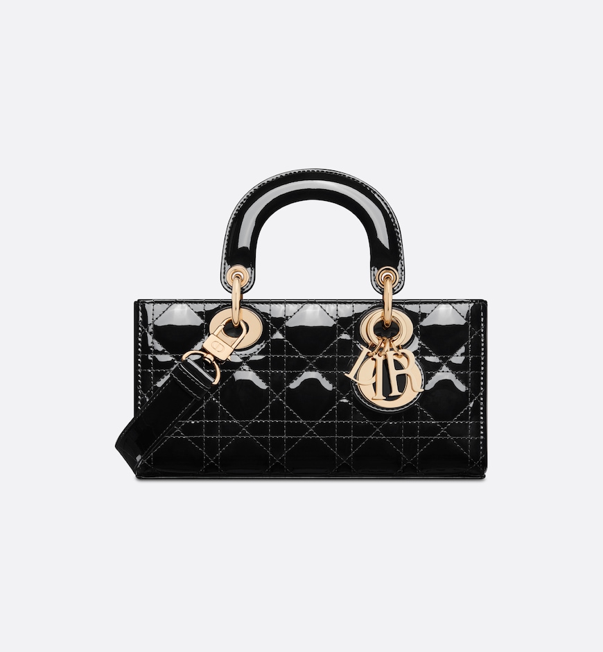 Replicate Dior Small Lady D-Joy Bag HandBags- patent leather(1:1 replica)